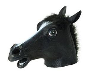 Bristol Novelty - Masque CHEVAL (Taille unique) (Noir / blanc) - UTBN745 Noir / Blanc G