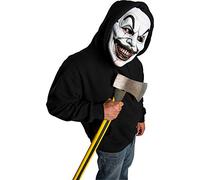 Bristol Novelty - Masque de déguisement - Adulte (Taille Unique) (Noir/Blanc/Rouge)