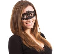 Bristol Novelty - Masque de fête pour homme/femme unie BN578 (taille unique) (Noir)