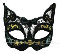 Bristol Novelty - Masque de fête pour homme/femme unie BN642 (taille unique) (Noir/Or/Brun)