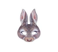 Bristol Novelty- Masque de Lapin en EVA, PM167, Multicolore Halloween
