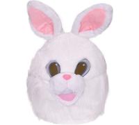 Bristol Novelty Masque de mascotte de lapin unie BN1132 (taille unique) (Blanc)