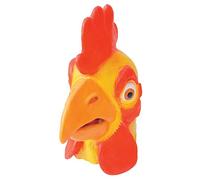 Bristol Novelty Masque de Poulet, BM276, Yellow, Red, Taille Unique Halloween