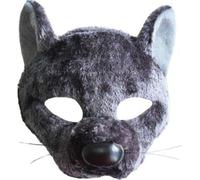 Bristol Novelty Masque de rat unisexe adulte avec bruit BN2584 (taille unique) (Gris foncé)
