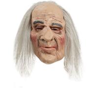 Bristol Novelty Masque d'homme âgé BN2103 (taille unique) (rose/gris)