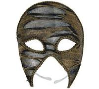 Bristol Novelty - Masque effet déchiré - Adulte (Taille unique) (Noir / or) - UTBN1414 Noir / Or G