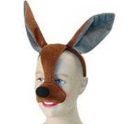Bristol Novelty - Masque KANGOUROU - Adulte (Taille unique) (Marron) - UTBN1758 Marron G