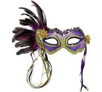 Bristol Novelty - Masque de fête pour femme BN926 (taille unique) (Violet/or)