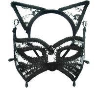 Bristol Novelty Masque pour chat BN1195 (taille unique) (Noir)
