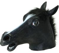 Bristol Novelty - Masque pour homme/femme unie BN745 (Taille unique) (Noir/Blanc)
