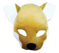 Bristol Novelty - Masque RENARD (Taille unique) (Marron/blanc)