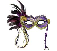 Bristol Novelty Masque vénitien pour filles - Pour fête de carnaval - Décoration