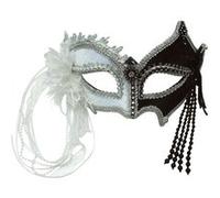 Bristol Novelty - Masque YEUX (Taille unique) (Blanc / noir) - UTBN941 Blanc / Noir G