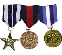 Bristol Novelty Médailles militaires imitation (3 pcs/pc) BN2346 (taille unique) (Coloré)