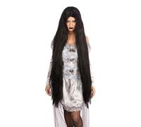 Bristol Novelty Men Black Long 40? Wig For Women Black Accessory, Black, One S
