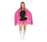 Bristol Novelty- Neon Pink Cape Rose Fluo (Adulte), AF135, Taille Unique