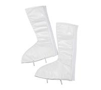 Bristol Novelty Novelty-BA1050 Ba1050 Couvre-Bottes Blanches de Déguisement, Blanc, Taille Unique Halloween