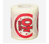 Bristol Novelty Papier Toilette d’Anniversaire (40 Ans), 72105, Red, Taille Unique Halloween