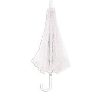 Bristol Novelty - Parapluie DENTELLE (Taille unique) (Blanc) - UTBN2192 Blanc
