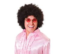 Bristol Novelty Perruque Afro. Noire, Grand Format, économique, BW281, Black, Taille Unique Halloween