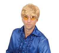 Bristol Novelty Perruque pour Homme. Courte. Blonde, BW069, Multi-Colour, Taille Unique Halloween