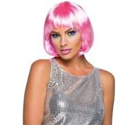 Bristol Novelty - Perruque ELEGANTE - Femme (Taille unique) (Rose) - UTBN487 Rose G