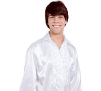 Bristol Novelty Perruque Hommes 60s BN395 (Taille Unique) (Marron)