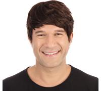 Bristol Novelty Perruque Hommes Cheveux Courts BN402 (Taille Unique) (Marron)