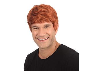 Bristol Novelty Perruque pour Homme. Courte. Roux, BW067, Ginger, Taille Unique Halloween