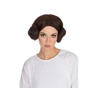 Espace Princesse Adultes Marron Chignon Boucles Galaxy Film TV Déguisement Filet