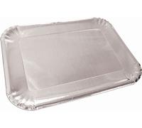 Bristol Novelty - Plateau de service en papier (pack de 6) BN2677 (taille unique) (Argent)