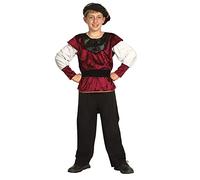 Tudor Garçons Costume Médiéval Renaissance Prince Livre Week Enfants Déguisement