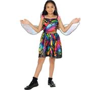Bristol Novelty - Robe fantaisie - filles BN5839 (104) (Multicolore)