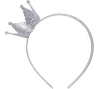 Bristol Novelty Serre-tête avec couronne BN2111 (taille unique) (Argent)
