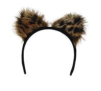Bristol Novelty - Serre tête LEOPARD - Adulte (Taille unique) (Marron/noir)
