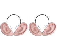Bristol Novelty - Serre tête OREILLES (Taille unique) (Rose) (Lot de 2)