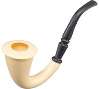 Bristol Novelty - Tuyau "Sherlock Holmes" - Plastique BN850 (Taille unique) (Noir/Crème Motif animal)
