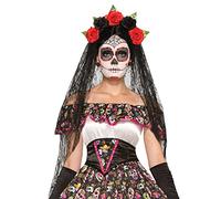 Bristol Novelty 74922 Voile d’Halloween/du Jour des morts, multicolore, taille unique Halloween