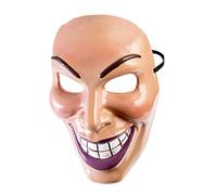 Bristol Novelty- Halloween Masque Sourire diabolique Homme, Caricature, X79189, Multicolore, Taille Unique