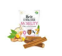 BRIT CARE Bâtonnets dentaires pour chiens Mobility au curcuma et au collagène, 7 pièces (251 g)