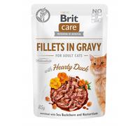 BRIT Care Cat Fillets in Gravy with Hearty Duck 85 g