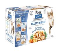 BRIT Care Cat Flavour Box in Jelly 12x85g mélange de saveurs en gelée