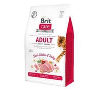 Brit Care Cat Grain-Free Aldut Activity Support avec poulet et dinde 7kg x2