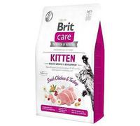 Brit Care – Chaton Croissance saine sans céréales – au Poulet et à la Dinde – 2 kg