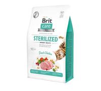 BRIT Care Cat Grain-Free Sterilized Urinary - Croquettes sans céréales avec du poulet frais pour les chats adultes stérilisés avec système urinaire fragile - 7 kg