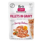 Brit Care Cat Pouches Filets En Sauce Au Saumon Sarriette Enrichi En Argousier Et Capucine 85g