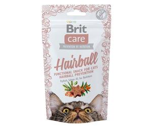 BRIT Care Cat Snack Hairball - friandise pour prévenir les boules de poils - 50g