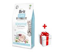 BRIT Care Chat sans céréales Gestion des allergies sensibles Insectes 7 kg+Surprise