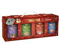 BRIT Care Dog Christmas Mono Protein Multipack 4x400g ensemble de nourritures monob protéiques pour chiens