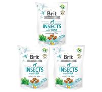 Brit Care Dog Crunchy Cracker Insects Rich In Tuna 3x200g